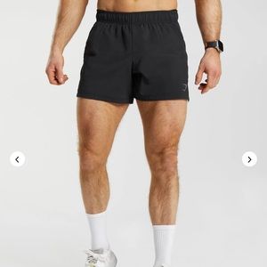 NWT Gymshark Men’s SPORT 5" SHORTS Black